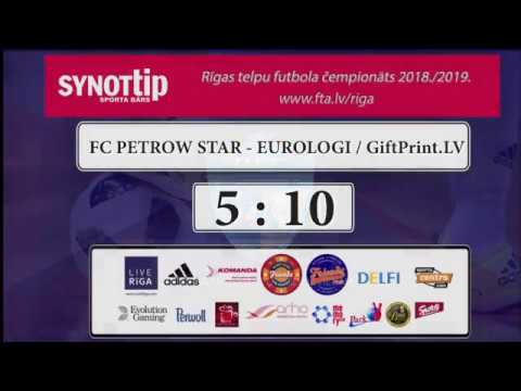 03.02.2019 FC PETROW STAR - EUROLOGI/GiftPrint.LV