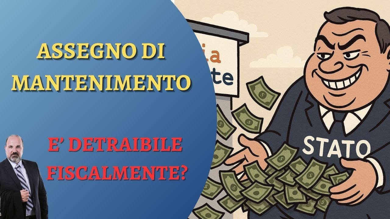 Assegno di Mantenimento: e' DETRAIBILE ai fini fiscali?