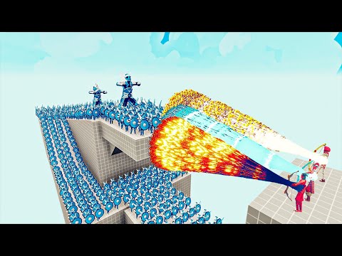 100x KRO KNIGHTS + 2x GIANT vs EVERY GODS - Totally Accurate Battle Simulator TABS