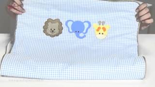 Capa de Carrinho Bichos da Selva Azul | Ref: 45237