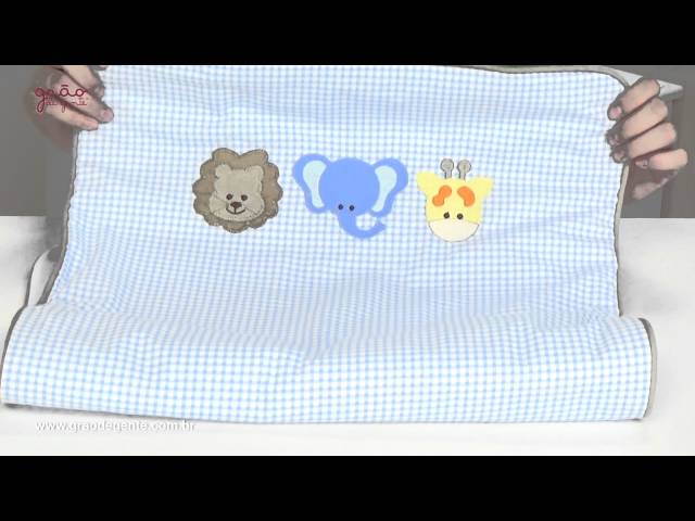 Capa de Carrinho Bichos da Selva Azul | Ref: 45237