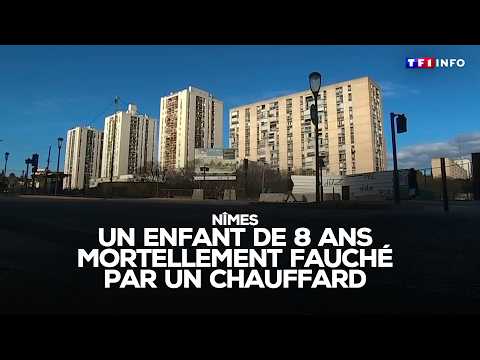 Nîmes : un enfant de 8 ans mortellement fauché par un chauffard｜TF1 INFO