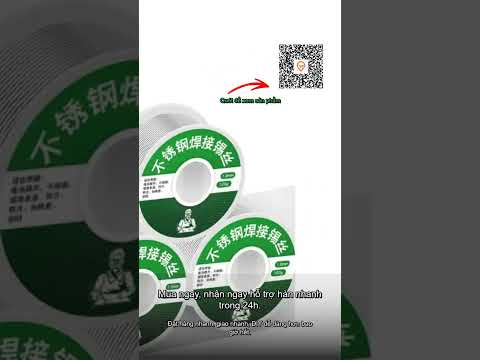 Thiếc Hàn Nhiệt Độ Thấp Giá Rẻ - Thiếc Hàn Bằng Bật Lửa Độ Tinh Khiết Cao Chỉ 15.000đ