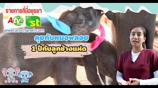 คุยกับหมอพลอย 1 ปีกับน้องช้างแฝด