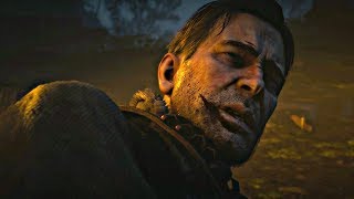 Red Dead Redemption 2 - Final Boss &amp; Ending (Go For Money Ending) Death of Arthur