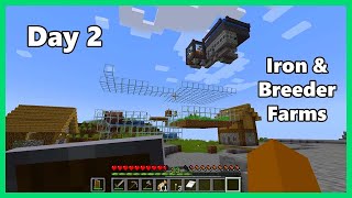 Building 2 Vital Farms | Minecraft Realm of Friends Ep. 2