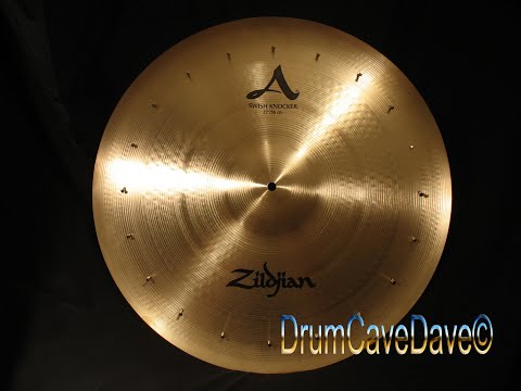 Zildjian A Swish Knocker 22" - Piatto Da Ride Con 20 Rivetti | Suono Sfrigolante E Scuro - Foto 9