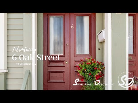 Colorful Victorian Home Interior - 6 Oak Street, Inman Square, Cambridge MA