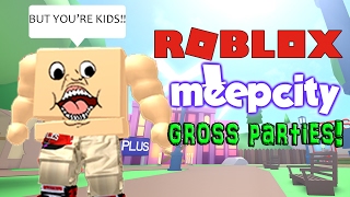Roblox Nasty Party 123vid - gross parties in roblox