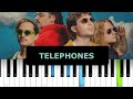 Vacations - Telephones (Piano Tutorial)