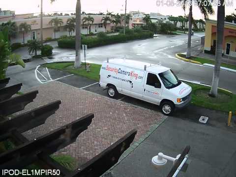 Dawn Sample Video 1.3 Megapixel IP Dome Network Security Camera -  IPOD-EL1MPIR50