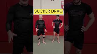 EASY SUCKER DRAG Escape from Front Headlock #bjj #grappling #jiujitsu