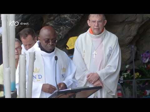 Chapelet du 1er mai 2023 à Lourdes
