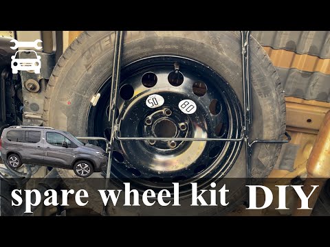 Spare wheel kit - PEUGEOT RIFTER/CITROEN BERLINGO/OPEL COMBO/TOYOTA PROACE CITY VERSO/FIAT DOBLO