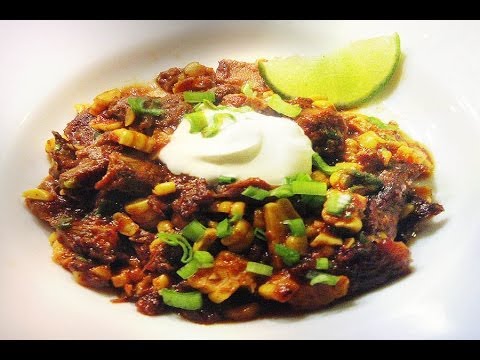 CARNE GUISADO & SMOKED CORN / 1930's El Salvador SPECIAL VERSION (plus Beef Enchiladas)