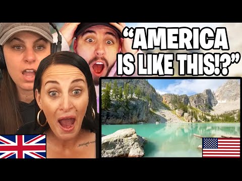 British Family Reacts to The Best Places to Visit in the USA!