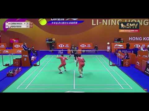 Leo Rolly CARNANDO /Bagas MAULANA vs Christo POPOV /Toma Junior POPOV | Hongkong Open 2024 Badminton