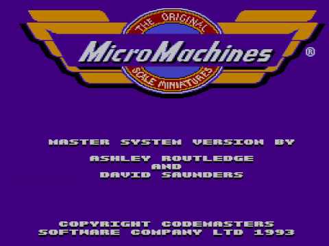 MicroMachines Master System