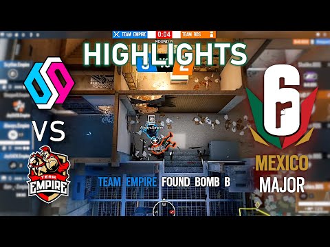 INSANE GAME! BDS vs Empire - HIGHLIGHTS - Semifinals - Mexico Major 2021 - R6 Esport