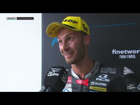 Race Winner's Interview: Lukas Tulovic | 2022 Valencia Round 2 | Moto2