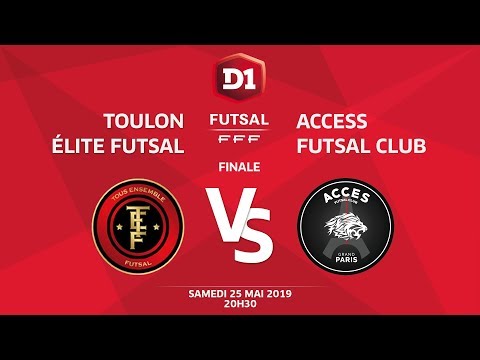 Finale D1 Futsal I Toulon Elite Futsal / Access Futsal Club - Samedi 25 mai à 20h30