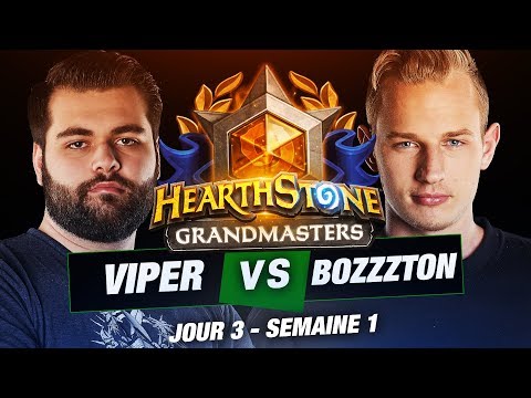 EUROPEAN GRANDMASTERS ► VIPER VS BOZZZTON - JOUR 3 SEMAINE 1