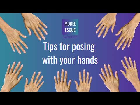How to pose for hand modeling. Tips for posing with your hands.