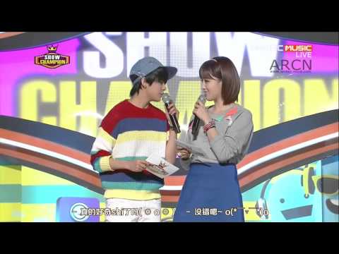 [中字] 130403 MBC Show Champion Amber&恩静MC CUT [ARCN字幕组]