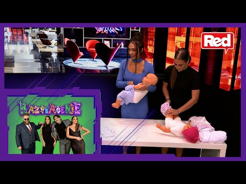 Razvlačenje - Mila i Irena se takmiče u presvlačenju beba - 10.09.2021. - Red TV