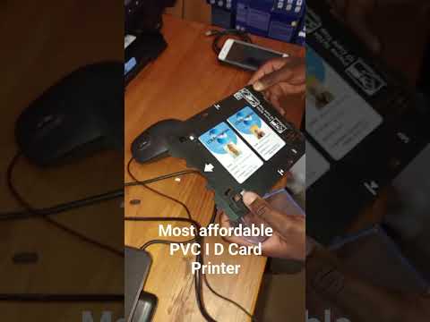 most affordable PVC i.d card printer