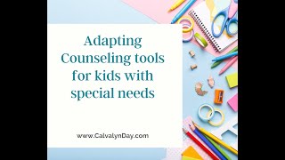 Adapting lessons for kids with special needs