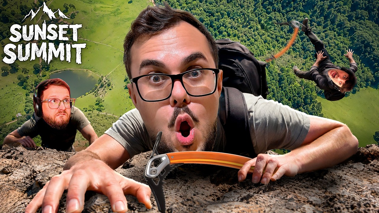 STREAMERS VELHOS ESCALANDO UMA MONTANHA - Sunset Summit