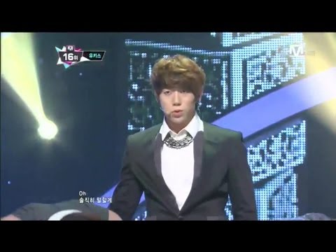 유키스_Stop girl (Stop girl by U-KISS @Mcountdown 2012.09.27)