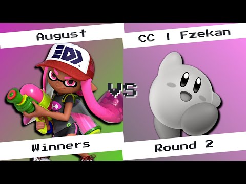 CC | Fzekan (Kirby) vs August (Inkling) Winners Round 2 | Central Colosseum