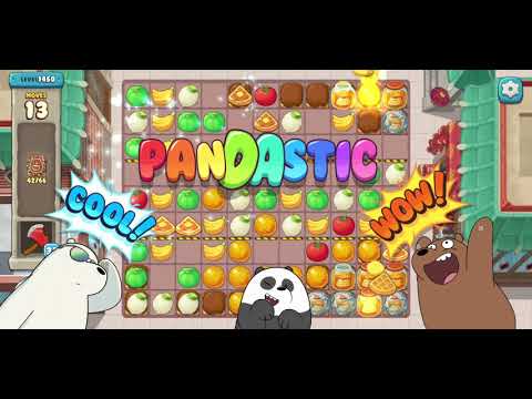 We Bare Bears Match3 Repairs Level 1450 - No Boosters