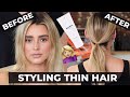 Easy Hairstyles For Thin Fine Hair Using Mr Smith