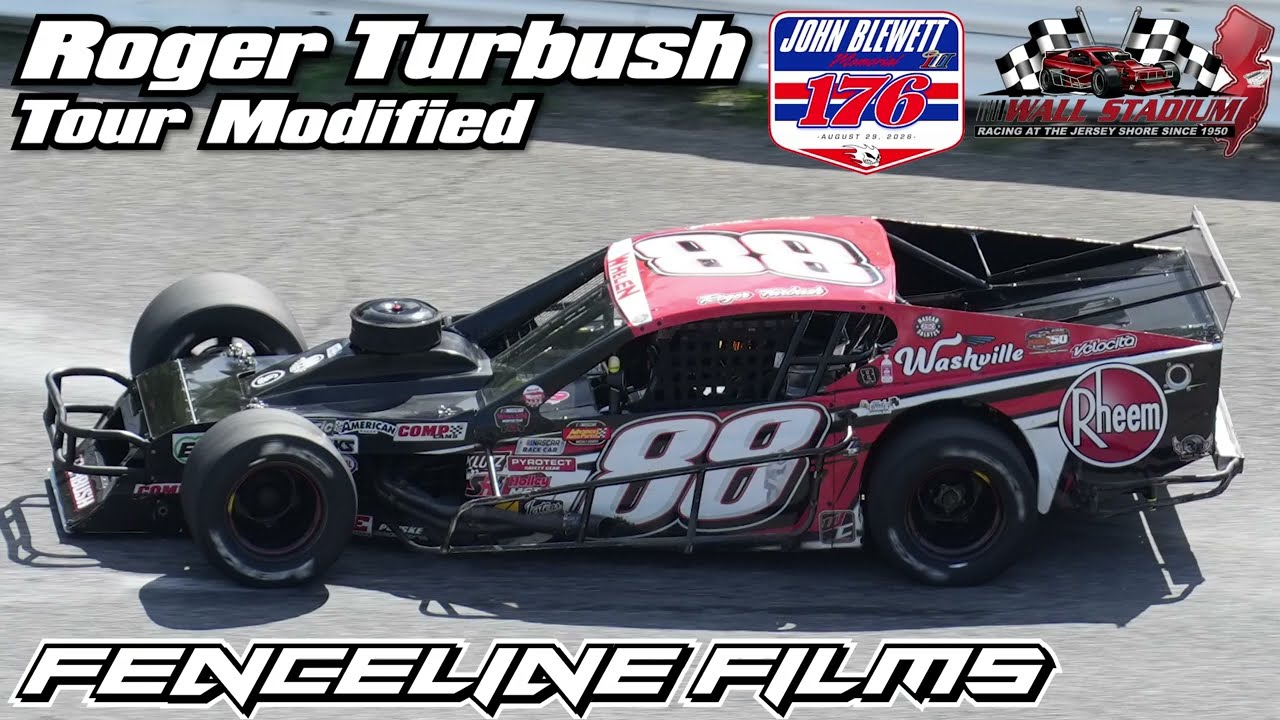 Roger Turbush Tour Modified Wall Stadium John Blewett III Memorial 176