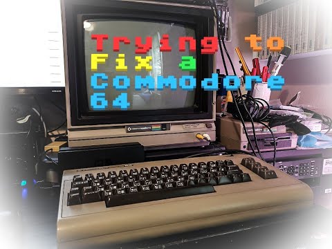 Commodore 64 Troubleshooting and Repair - Part 1