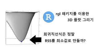 rstat101 week6 (심화) rgl 패키지를 사용한 회귀직선 해 확인