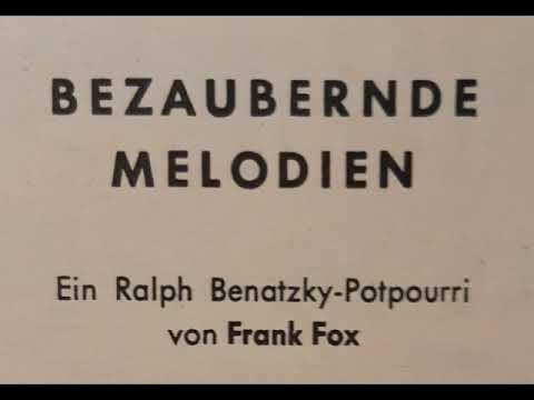 Ralph Benatzky      Foxtrott-Medley für Klavier
