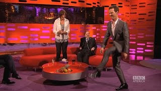 Benedict Cumberbatch does Beyonce's 'Crazy in Love' Walk - The Graham Norton Show on BBC America