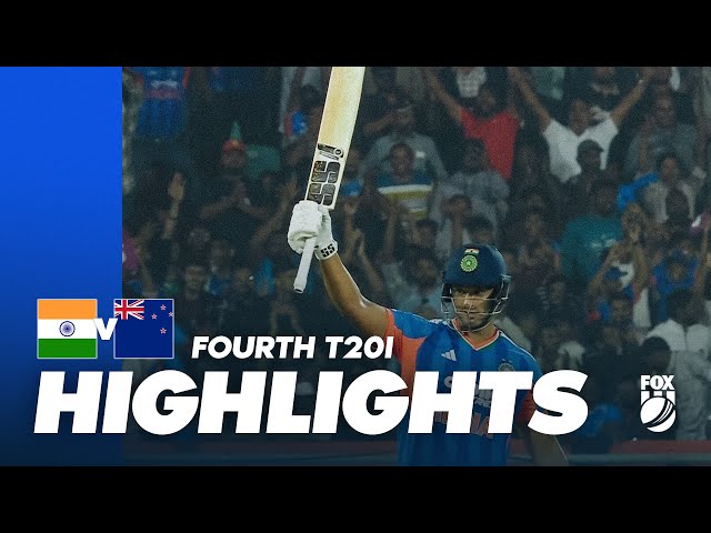 Dube UNLEASHES in insane display 🤯 I India v New Zealand 4th T20I Highlights I Fox Cricket
