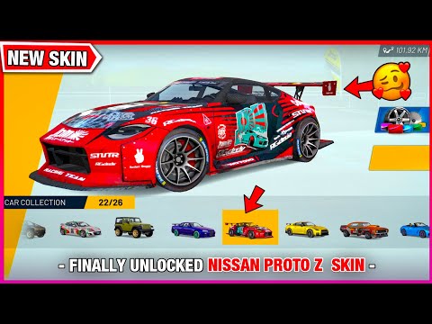 🤩 Finally Unlock Nissan Proto Z Skin 🤩- Extreme Car Driving Simulator 2022 - New Update - Car Game