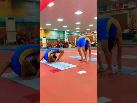 yoga🧘🏻‍♂️competition🤸🏻🔥 #shorts #ytshorts #yoga #fitness #viral #trending #tutorial #india #fifa #yt