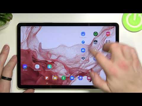 How to Enable App Drawer on SAMSUNG Galaxy Tab S8 - Disable App Drawer
