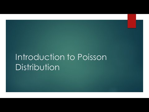 Introduction to Poisson Distribution