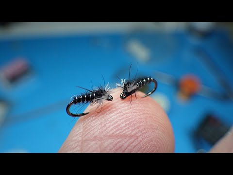 Tying a Winter Midge Pupa Size 20 with Davie McPhail