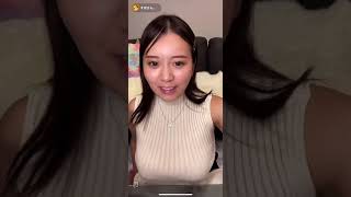 ニット巨乳Kカップ透けブラ【TikTokライブ】