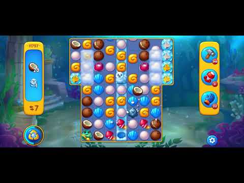 Fishdom level 11797 no boosters フィッシュダム ノーマル