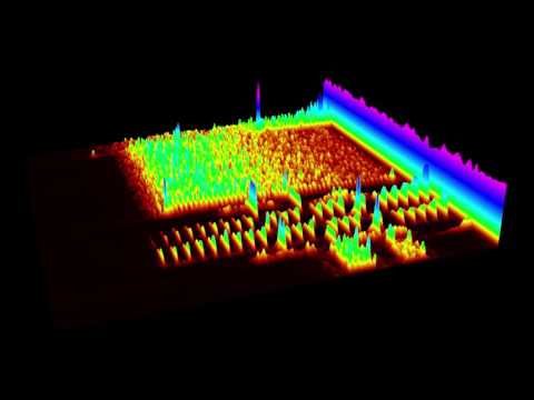 Dial Up Modem Handshake Sound - 3D Spectrogram in After Effects